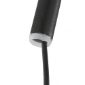 Steinhauer wall luminaire SILVA ALBA 1 flame E27 IP20, black dimmable