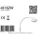 Steinhauer wall luminaire SILVA ALBA 1 flame E27 IP20, black dimmable