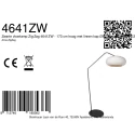 anne light & home floor lamp ZIG-ZAG E27 IP20, dimmable