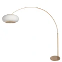 Steinhauer arc luminaire SILVA ALBA 1 flame E27 IP20, bronze dimmable