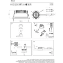 Steinhauer recessed spotlight PELITE SPOT IP44, dimmable