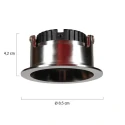 Steinhauer Proyector empotrado PELITE SPOT IP44, regulable