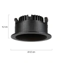 Steinhauer Proyector empotrado PELITE SPOT IP44, regulable