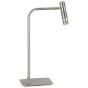 Luminaria de mesa VOLARI de 1 llama IP20, acero regulable