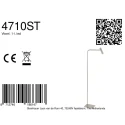 Steinhauer floor lamp VOLARI IP20, dimmable