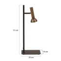 Mexlite Luminaria de mesa KORA IP20, regulable
