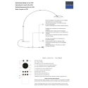 Steinhauer Luminaria de pedestal RINGLUX IP20, regulable