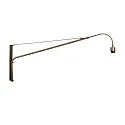 Steinhauer Luminaria de pared ELEGANT CLASSY E27 IP20, regulable