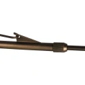 Steinhauer Luminaria de pared BREEZA BEACH 3 de 1 llama E27 IP20, color bronce regulable