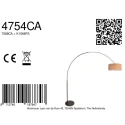Steinhauer floor lamp SPARKLED LIGHT E27 IP20, dimmable