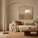 Steinhauer floor lamp SPARKLED LIGHT E27 IP20, dimmable