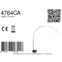 Steinhauer Luminaria de pedestal SPARKLED LIGHT E27 IP20, regulable