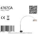 Steinhauer floor lamp SPARKLED LIGHT E27 IP20, dimmable