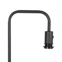 Steinhauer Luminaria de pedestal STANG E27 IP20, regulable