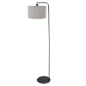 floor lamp STANG 1 flame E27 IP20, black dimmable