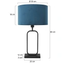 Steinhauer floor lamp STANG E27 IP20, dimmable