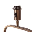 Steinhauer Luminaria de pedestal STANG E27 IP20, regulable
