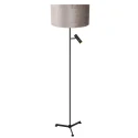 Steinhauer Luminaria de pedestal STANG E27 + GU10 IP20, regulable