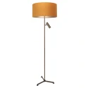 Steinhauer Luminaria de pedestal STANG E27 + GU10 IP20, regulable