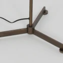 Steinhauer Luminaria de pedestal STANG E27 + GU10 IP20, regulable