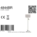 Steinhauer Luminaria de pedestal STANG E27 + GU10 IP20, regulable