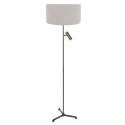 Steinhauer Luminaria de pedestal STANG E27 + GU10 IP20, regulable