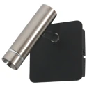 Luminaria de pared LUMO de 1 llama IP20, acero regulable