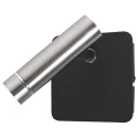 Mexlite Luminaria de pared LUMO de 1 llama IP20, acero regulable