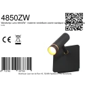Mexlite Luminaria de pared LUMO de 1 llama IP20, negro regulable