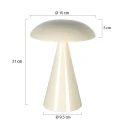 anne light & home Luminaria de mesa MUSH IP20, regulable