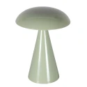 anne light & home Luminaria de mesa MUSH de 1 llama IP20, verde regulable