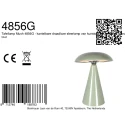 anne light & home Luminaria de mesa MUSH IP20, regulable