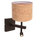 Steinhauer Luminaria de pared STANG E27 IP20, regulable