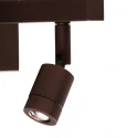 Steinhauer Luminaria de pared STANG E14 IP20, regulable