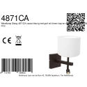 Steinhauer Luminaria de pared STANG E14 IP20, regulable