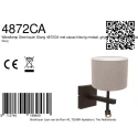 Steinhauer Luminaria de pared STANG E27 IP20, regulable