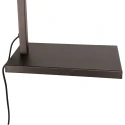 Steinhauer Luminaria de pedestal STANG E27 IP20, regulable