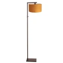 floor lamp STANG 1 flame E27 IP20, cocoa dimmable