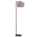 floor lamp STANG 1 flame E27 IP20, cocoa dimmable