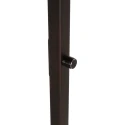 Steinhauer Luminaria de pedestal STANG E27 IP20, regulable