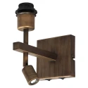 Steinhauer Luminaria de pared STANG E27 IP20, regulable