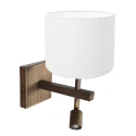 Steinhauer Luminaria de pared STANG E27 IP20, regulable