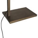 Steinhauer Luminaria de pedestal STANG E27 IP20, regulable