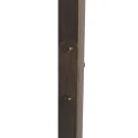 Steinhauer Luminaria de pedestal STANG E27 IP20, regulable