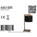 Steinhauer table lamp STANG E27 IP20, dimmable