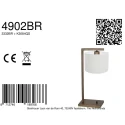 Steinhauer table lamp STANG E27 IP20, dimmable