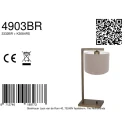 Steinhauer table lamp STANG E27 IP20, dimmable