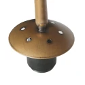 Steinhauer Luminaria de pedestal SPARKLED LIGHT E27 IP20, regulable