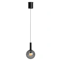 Luminaria de techo VOLARI de 1 llama IP20, negro regulable