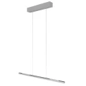 Steinhauer Luminaria de techo BANDE de 3 llamas IP20, acero regulable